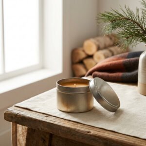Beeswax Trail Candle Tin — Luxibo Goods Co.